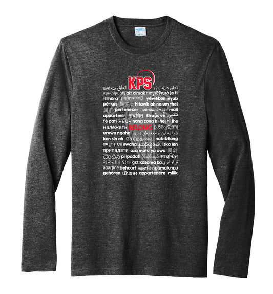 Kentwood Belong Long Sleeve Tee-Fill in school address in shipping option for FREE delivery to school