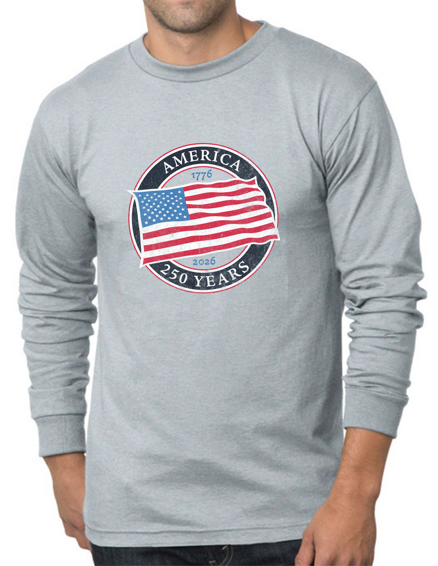 1776 FLAG LONG-SLEEVE TEE