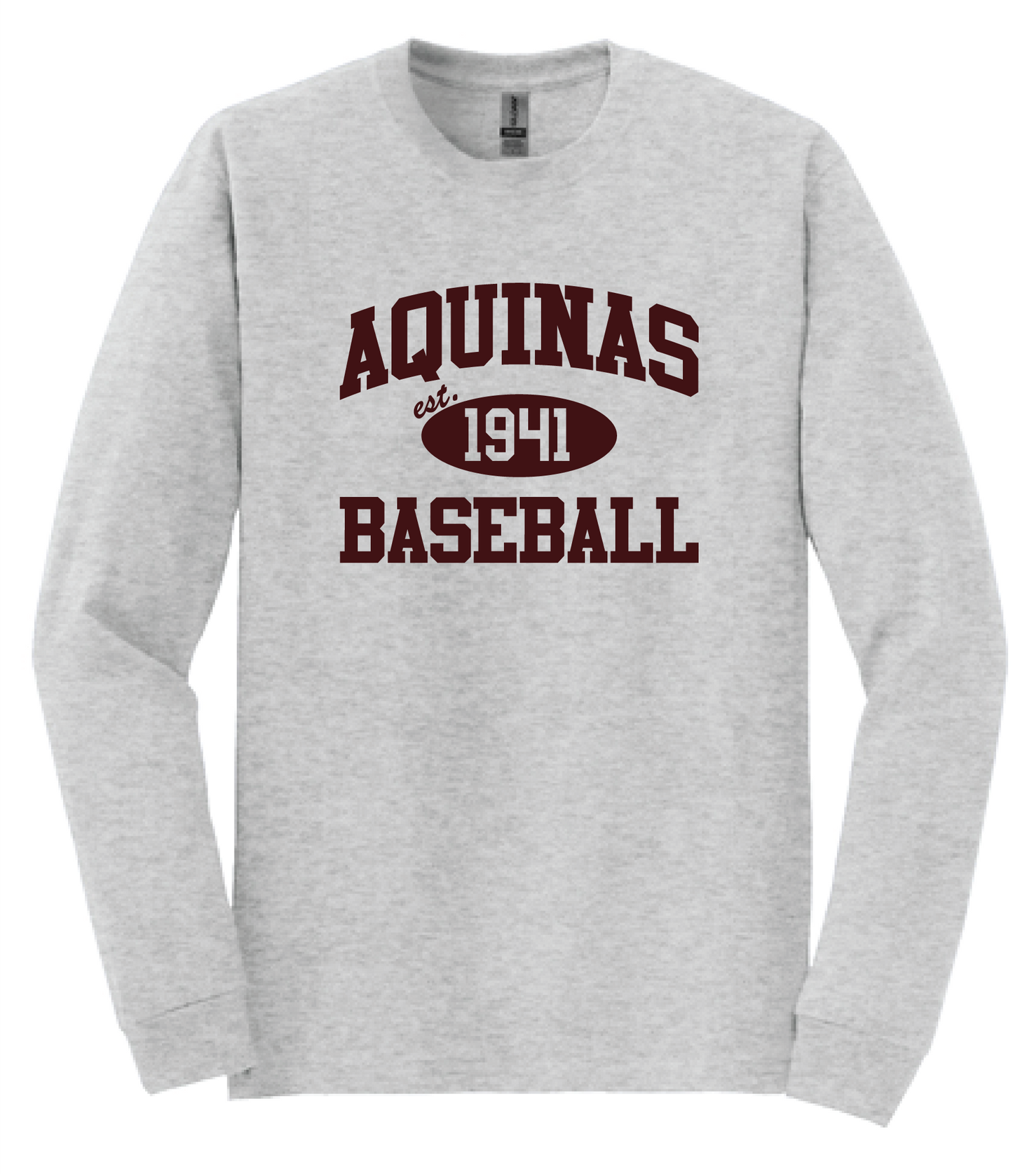 Aquinas Baseball Long-Sleeve Tee