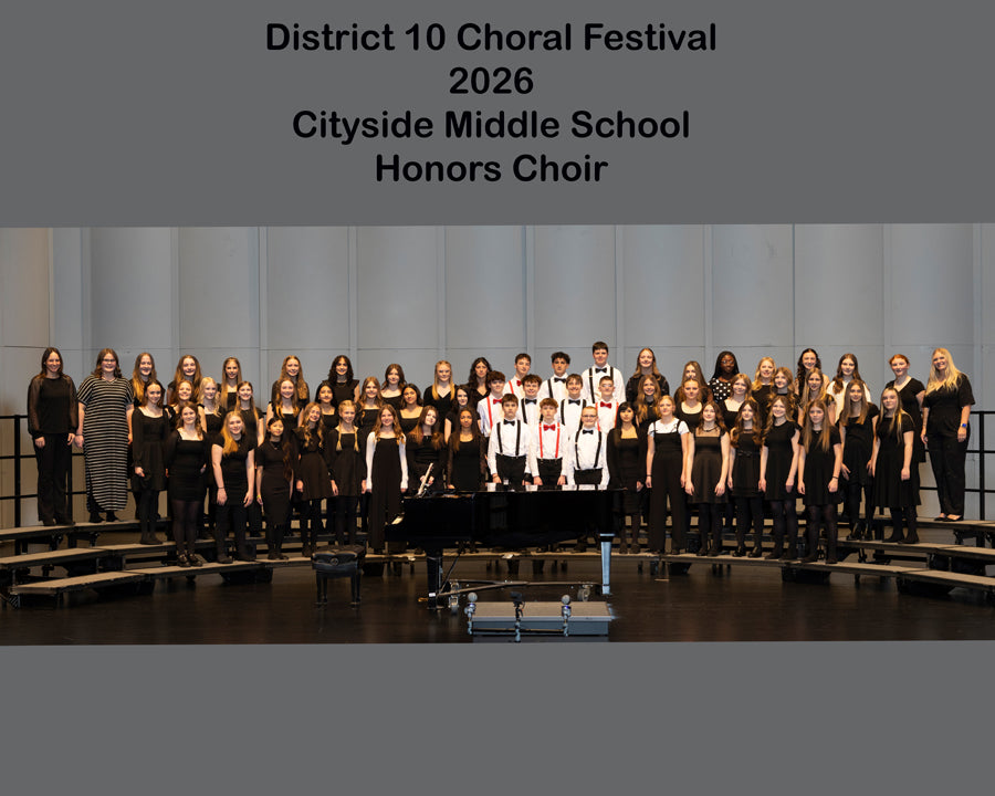 Cityside Middle School Honors Choir