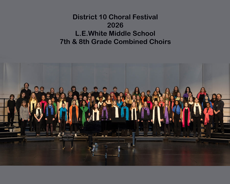 L.E. White Middle School 7th-8th grade combined choir