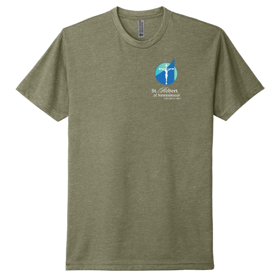 St. Robert Church T-Shirt Left Chest
