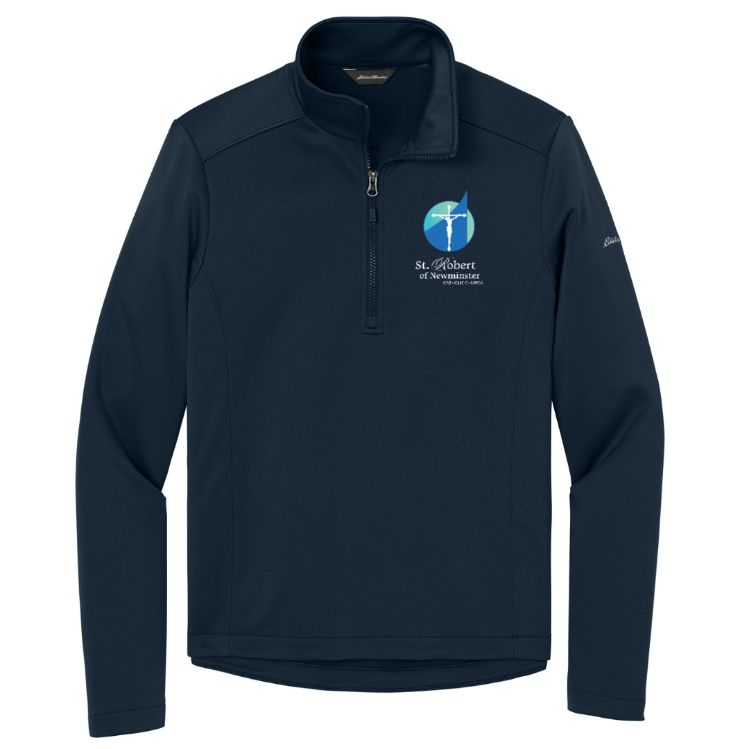 St. Robert Church Eddie Bauer® Smooth Mid Layer Fleece 1/2-Zip