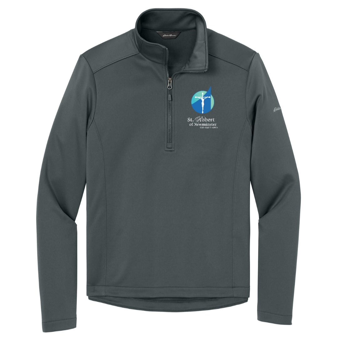 St. Robert Church Eddie Bauer® Smooth Mid Layer Fleece 1/2-Zip