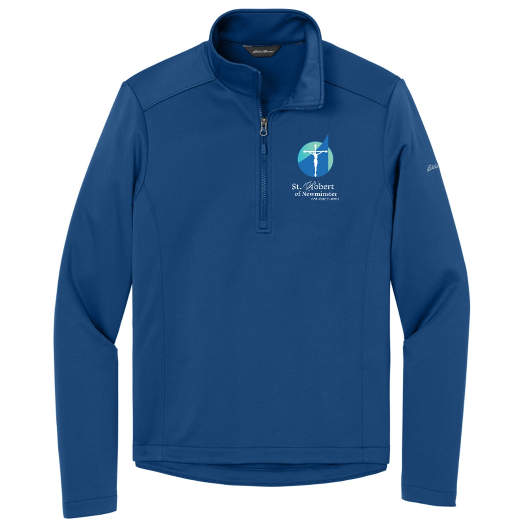 St. Robert Church Eddie Bauer® Smooth Mid Layer Fleece 1/2-Zip