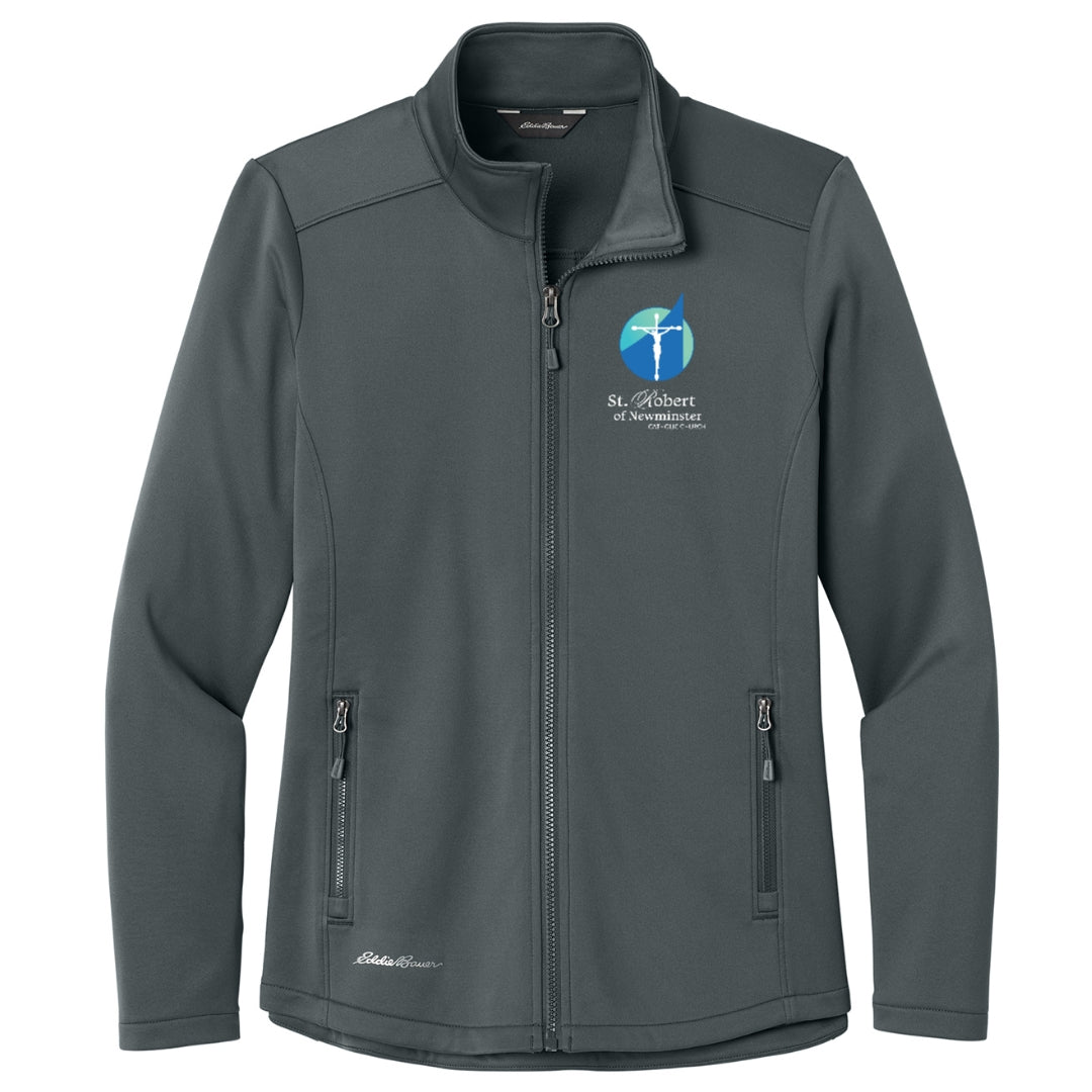 St. Robert Church Ladies Eddie Bauer® Smooth Mid Layer Fleece Full-Zip