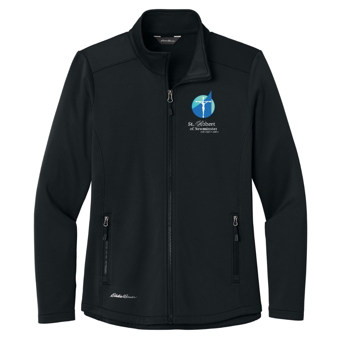 St. Robert Church Ladies Eddie Bauer® Smooth Mid Layer Fleece Full-Zip