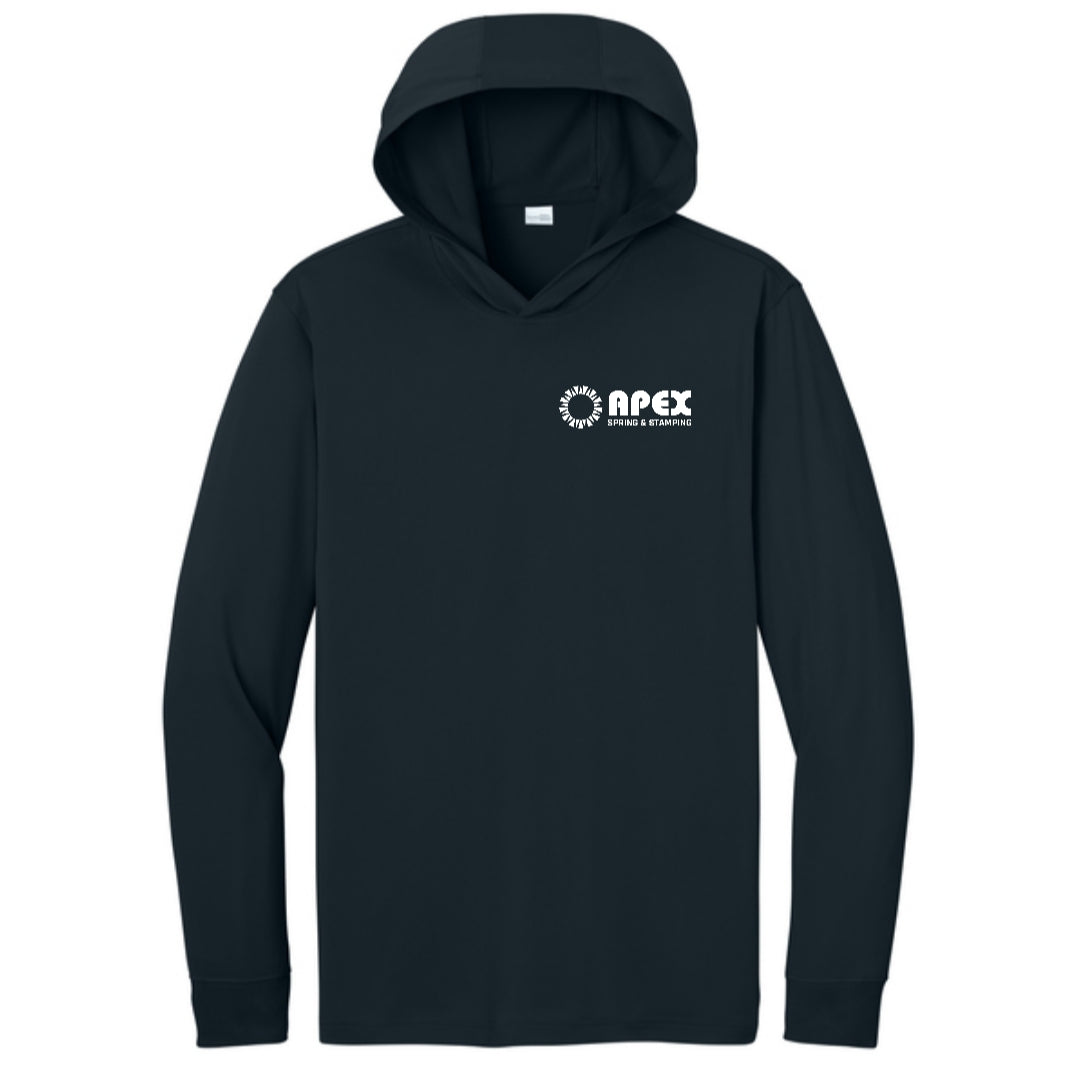 Apex-Workwear Pro Long Sleeve Hooded Tee