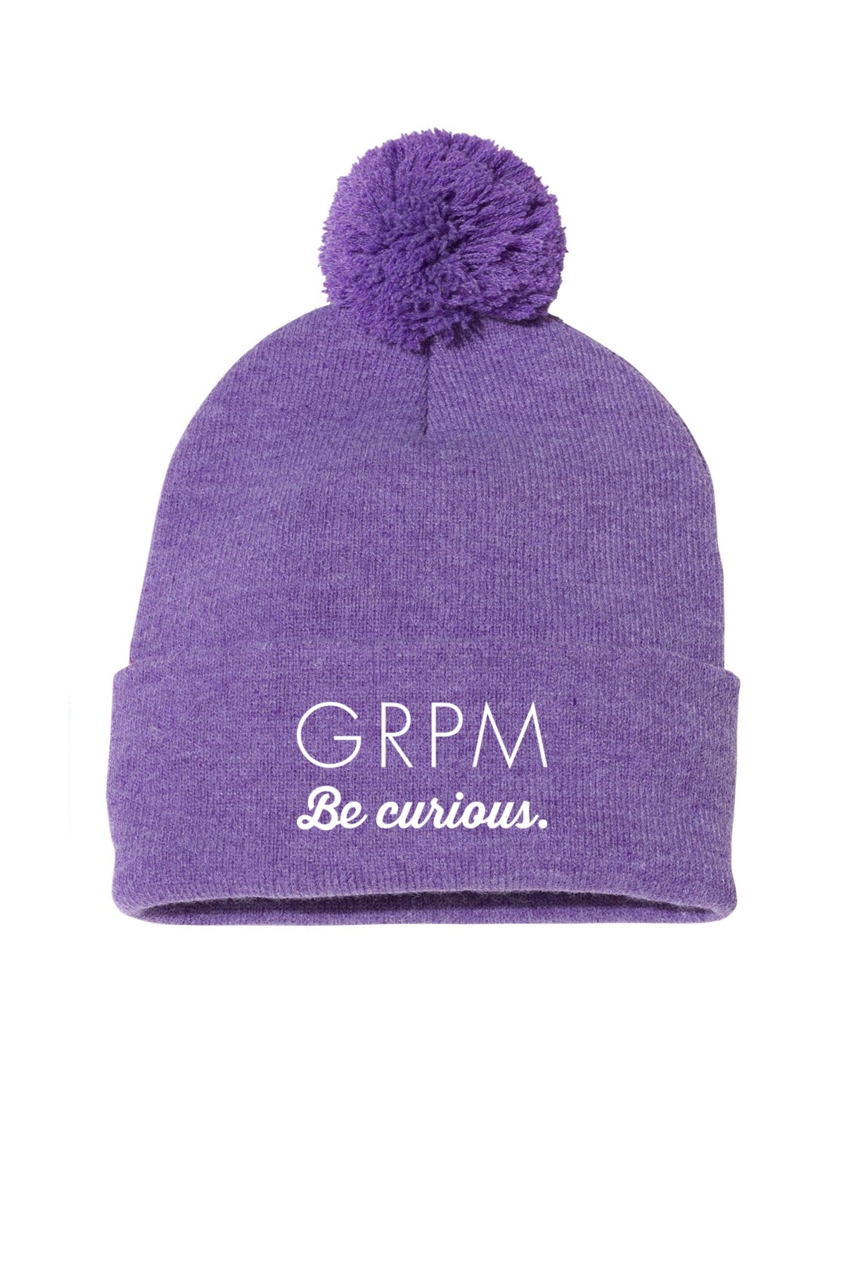 GRPM BE CURIOUS POM BEANIE