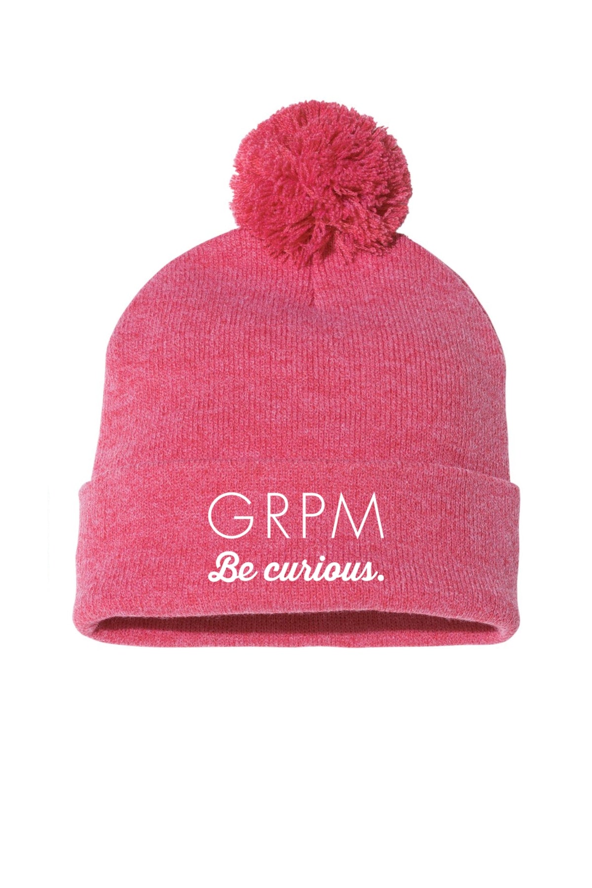 GRPM BE CURIOUS POM BEANIE