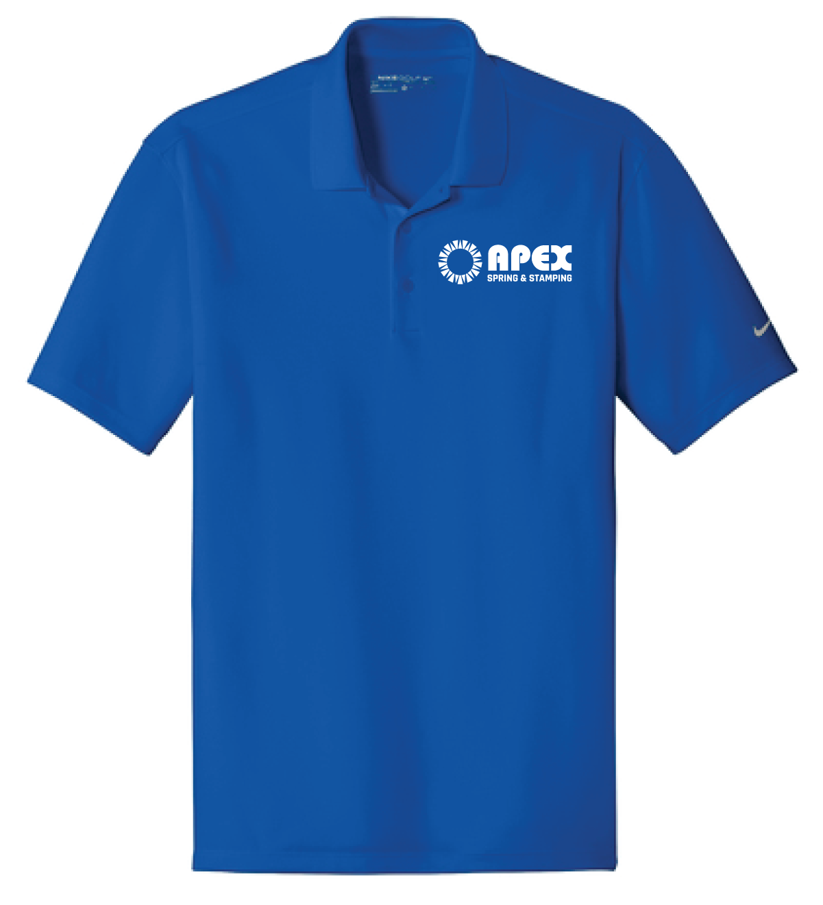 Apex-Nike Dri-FIT Classic Fit Players Polo with Flat Knit Collar