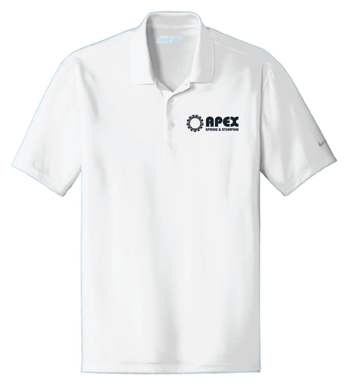 Apex-Nike Dri-FIT Classic Fit Players Polo with Flat Knit Collar