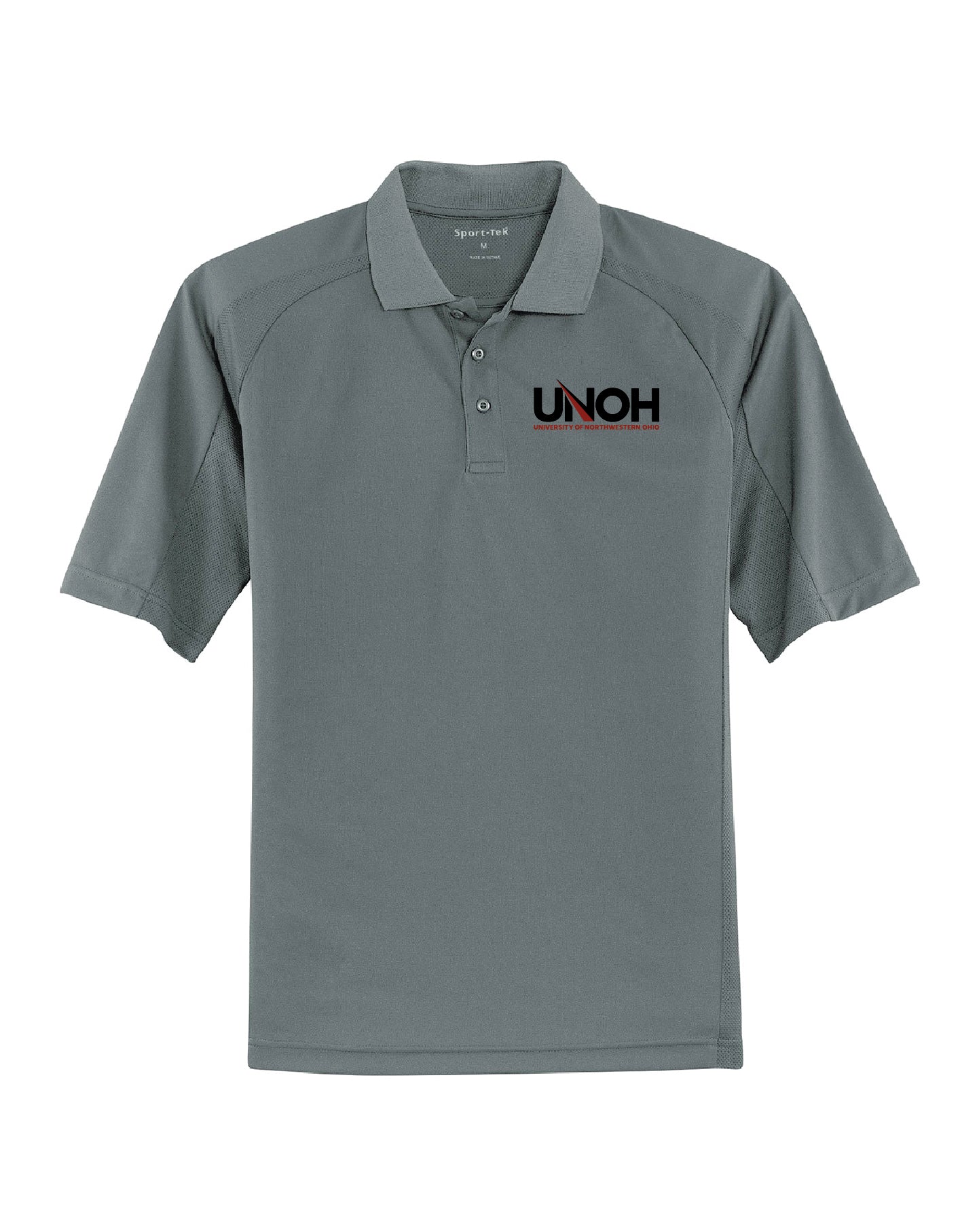 UNOH Core Sport-Tek® Dri-Mesh® Pro Polo Grey