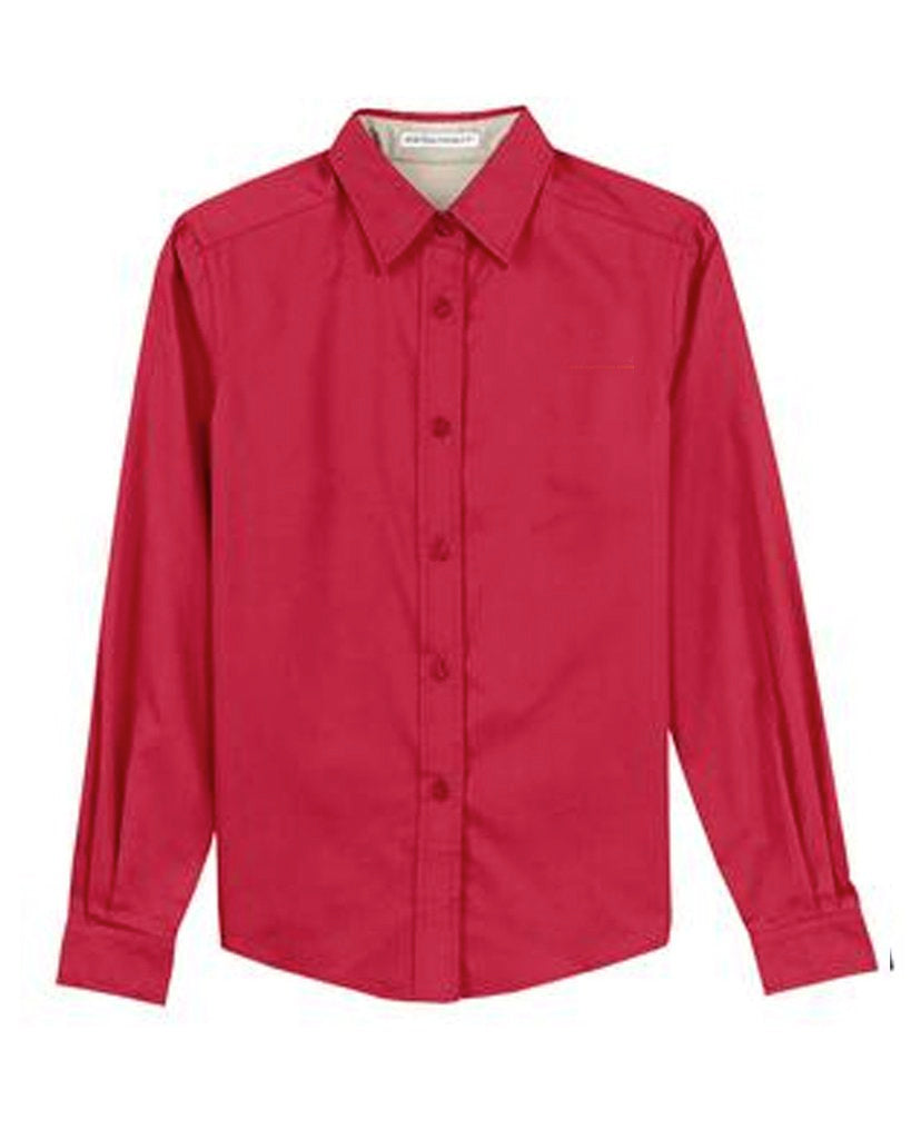 Staff Button Up School Logo