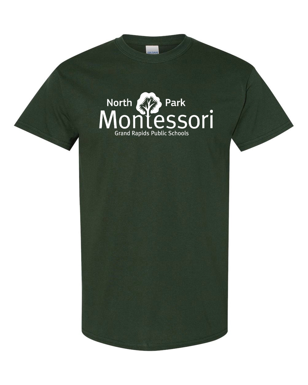 North Park Montessori Cotton™ YOUTH T-Shirt - 5000B