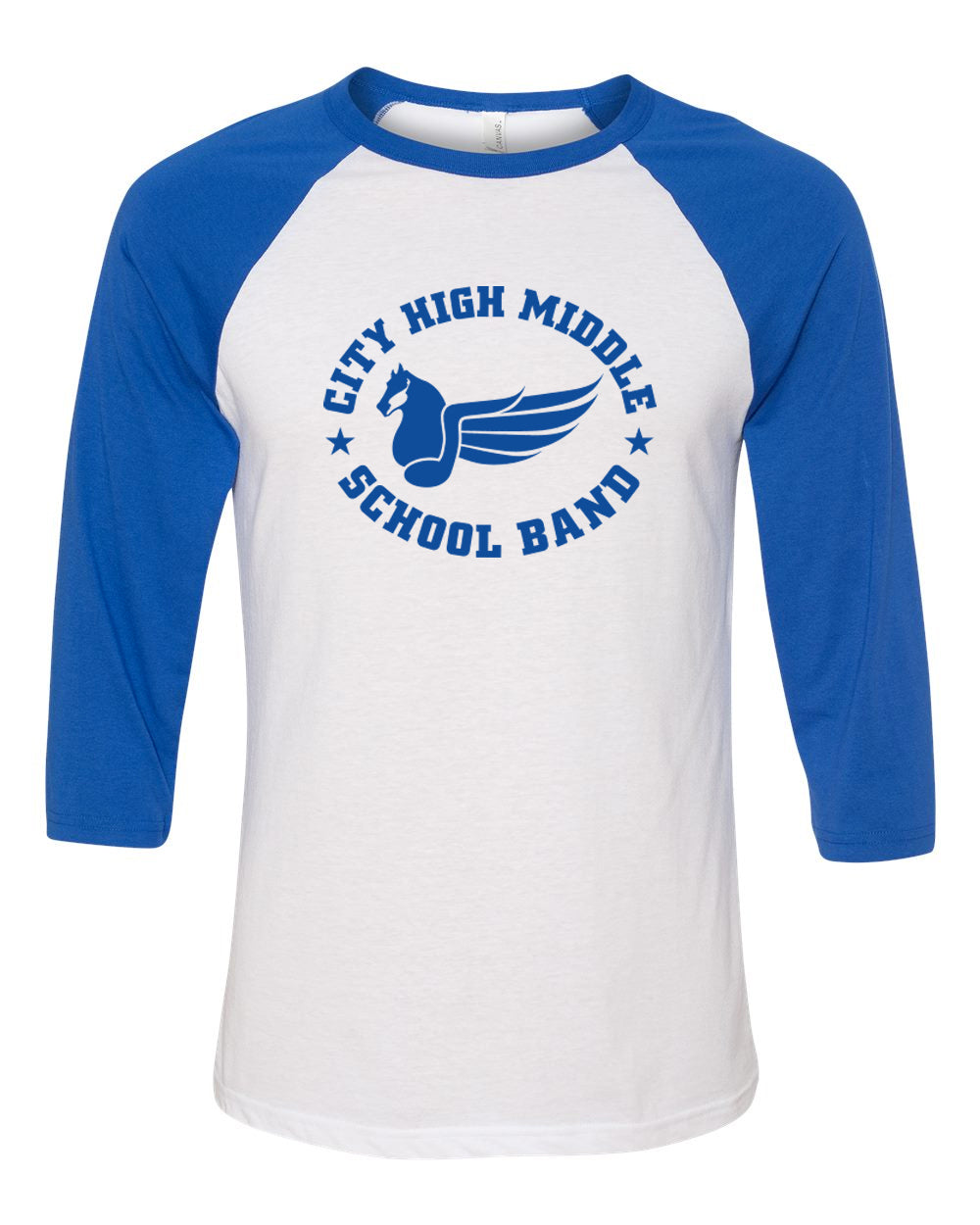 City High Middle Band Raglan (baseball tee)