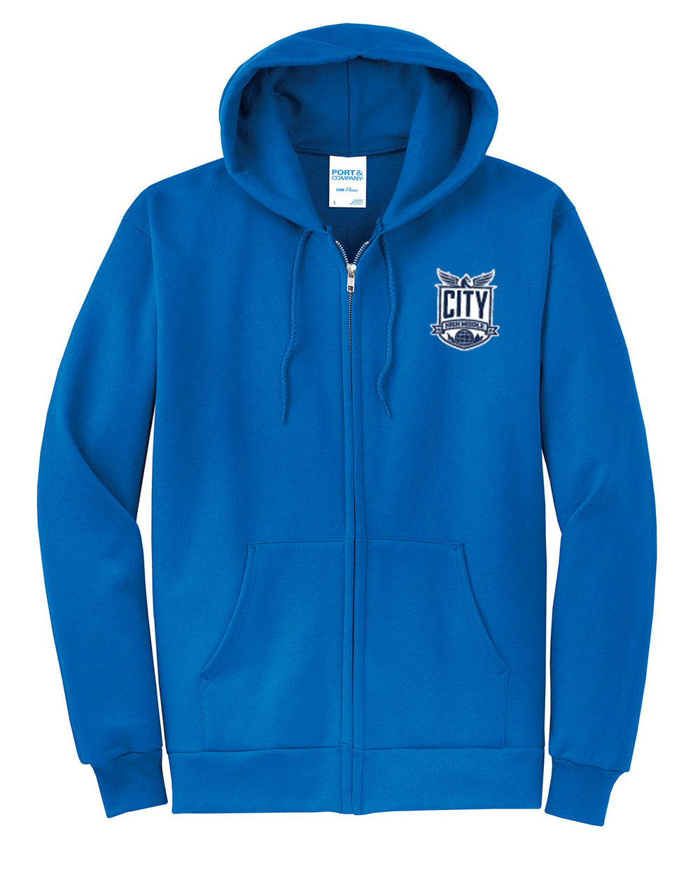 City High Middle School Fleece Full-Zip Sweatshirt