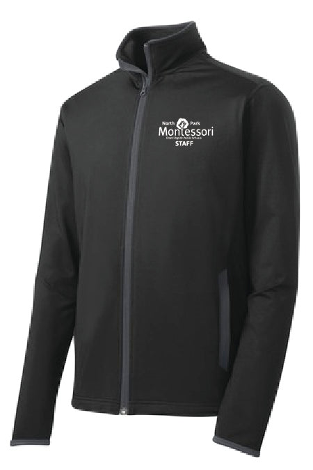 North Park Montessori Staff Full Zip Sportwick Jacket Montessori (ST853/LST853)