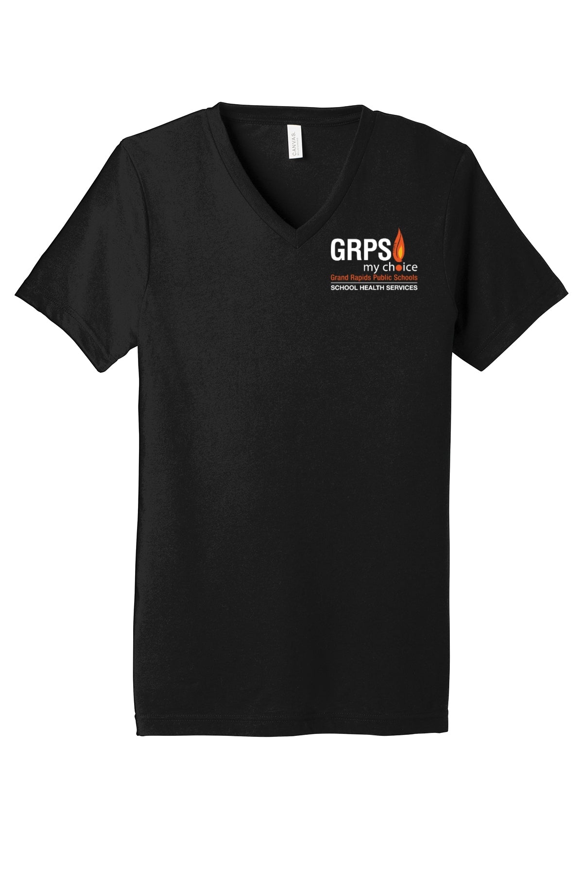 GRPS HEALTH SERVICES Unisex Triblend Short Sleeve V-Neck Tee