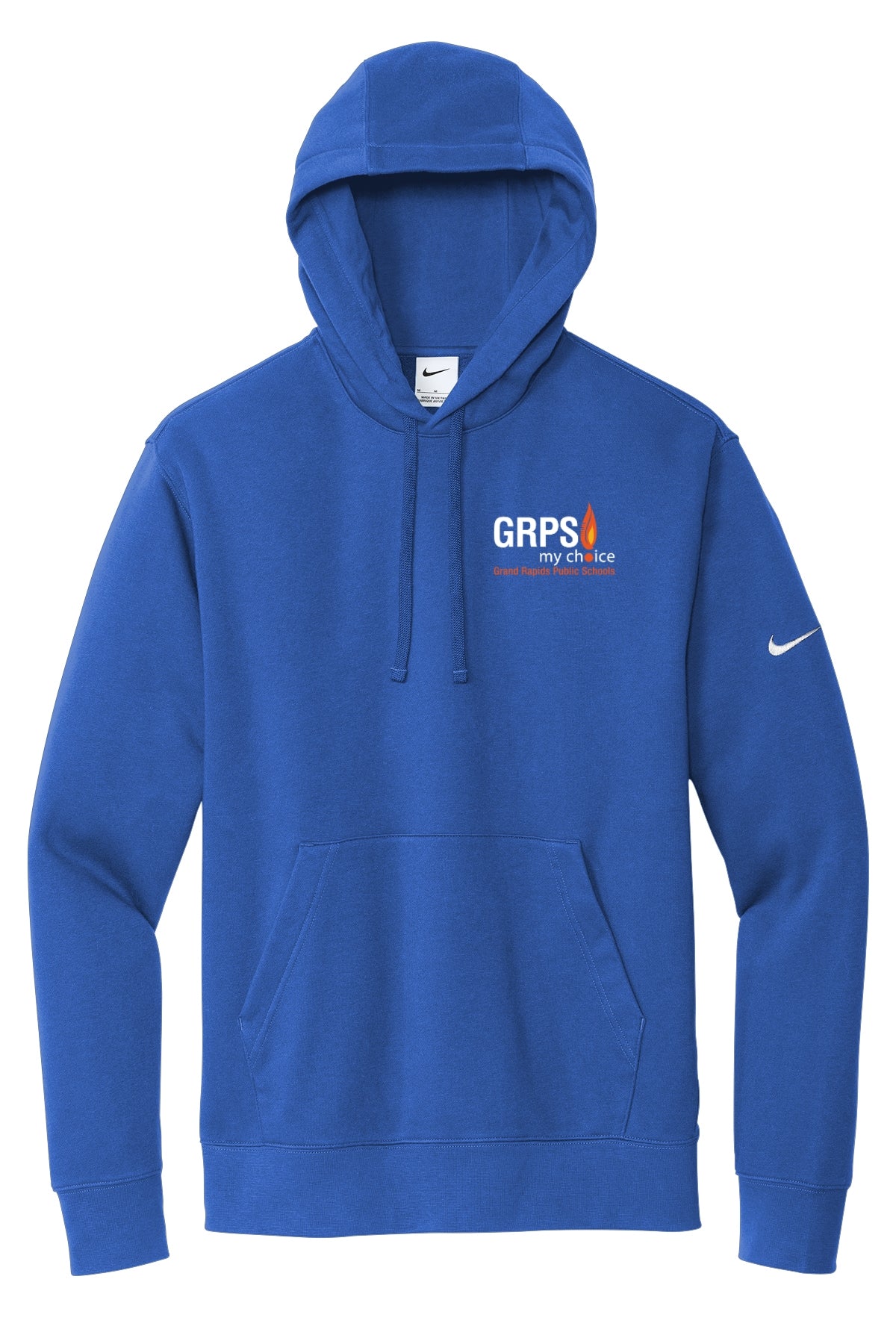 GRPS STAFF Nike Club Fleece Sleeve Swoosh Pullover Hoodie