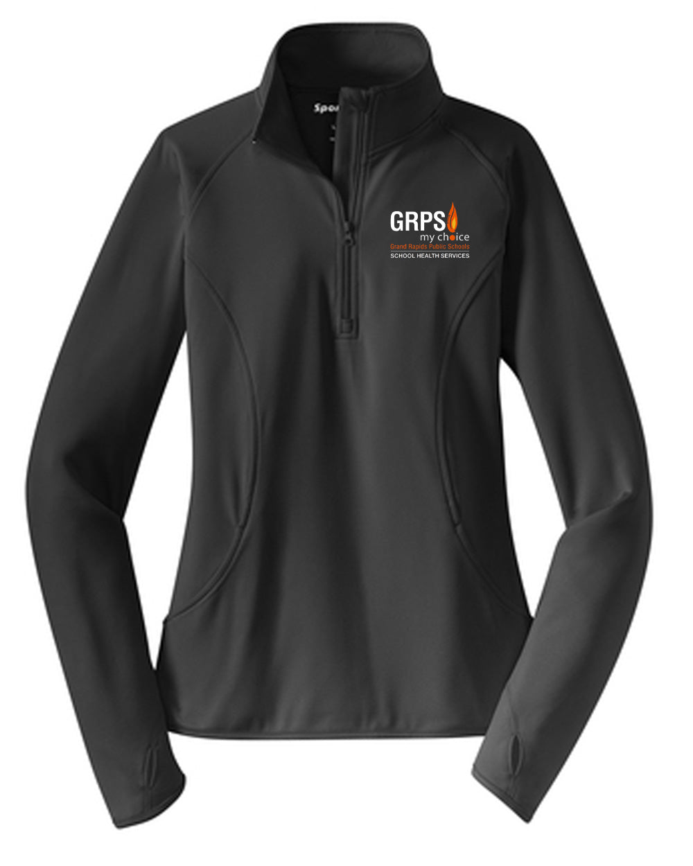 GRPS Health SportTek Ladies Sportwick 1/2 Zip LST850