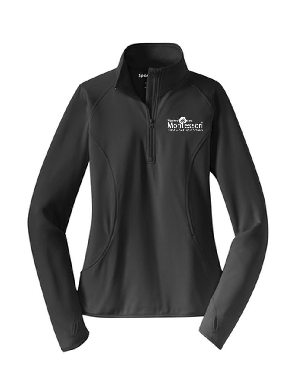 Montessori Staff Ladies SportTek Sportwick 1/2 Zip LST850