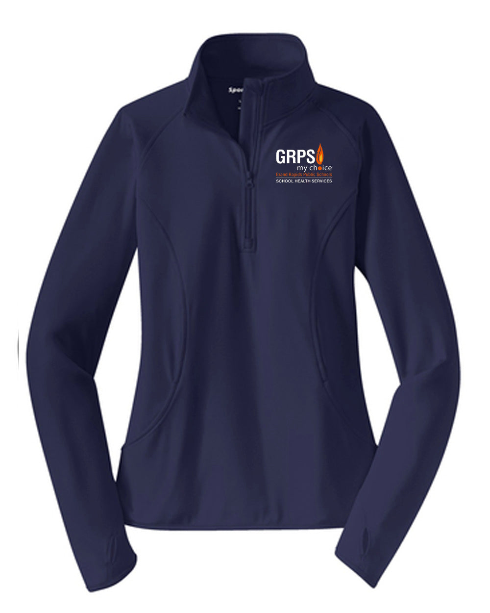 GRPS Health SportTek Ladies Sportwick 1/2 Zip LST850