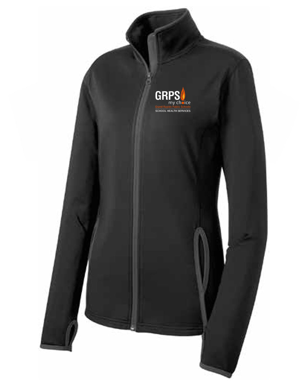 GRPS Health SportTek Ladies Sportwick Full Zip LST853