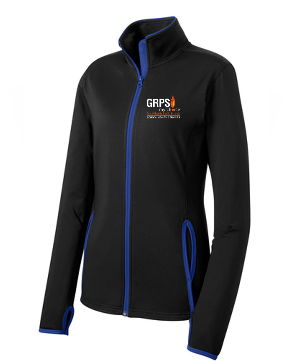 GRPS Health SportTek Ladies Sportwick Full Zip LST853