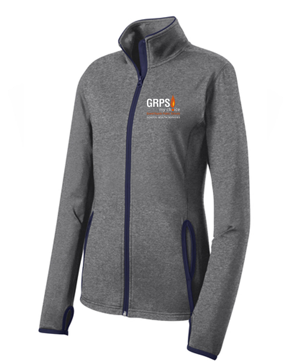 GRPS Health SportTek Ladies Sportwick Full Zip LST853