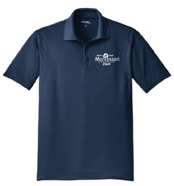 North Park Montessori Staff Short Sleeve Sportwick Polo (ST650/LST650)