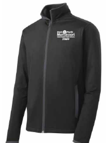 Montessori Staff SportTek Contrast Full Zip ST853