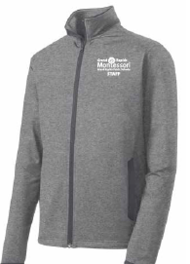 Montessori Staff SportTek Contrast Full Zip ST853