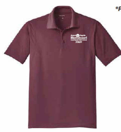 Montessori Staff SportTek SS Sportwick Polo ST650