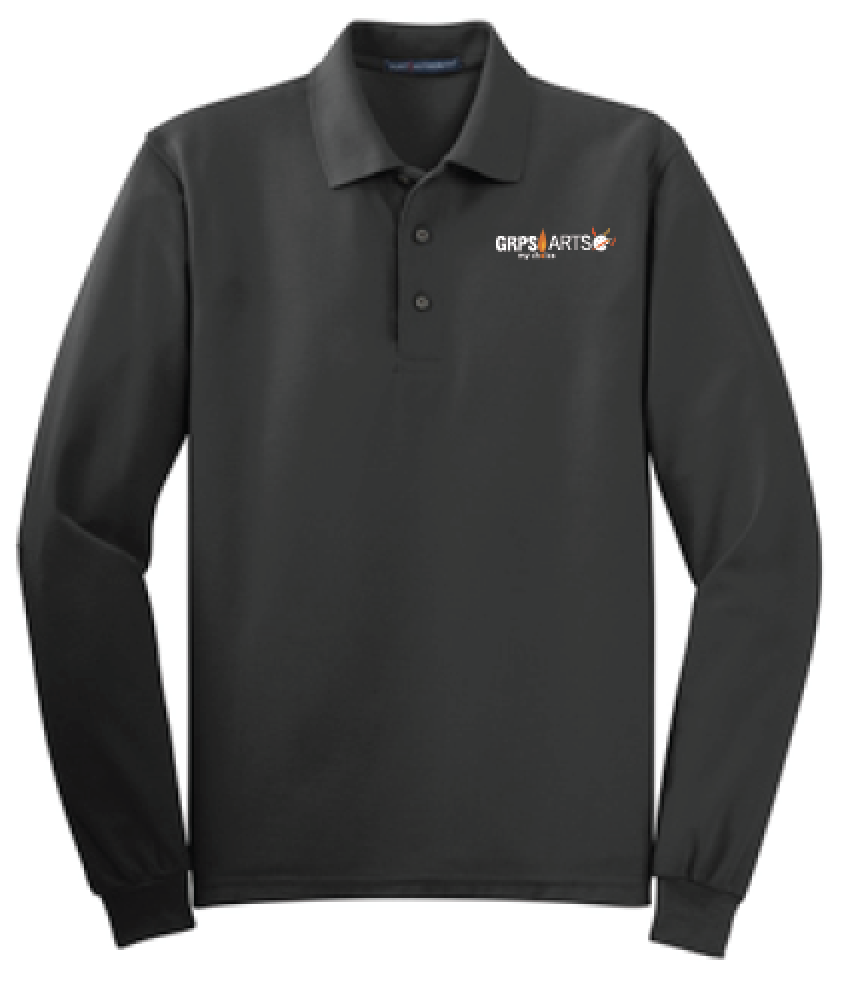 GRPS Arts Port Authority Silk Touch™ Long Sleeve Polo K500LS