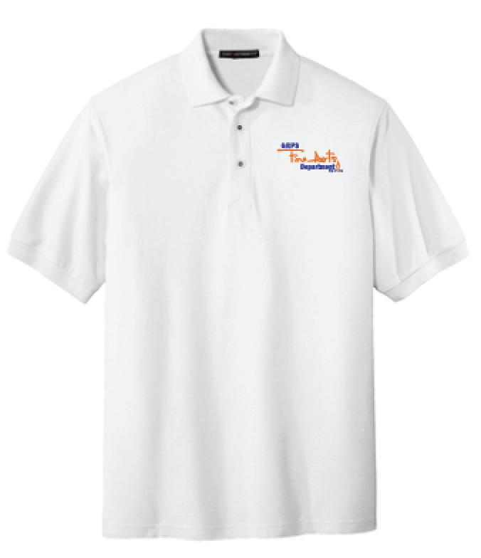 GRPS Arts Script Port Authority Silk Touch™ Polo K500