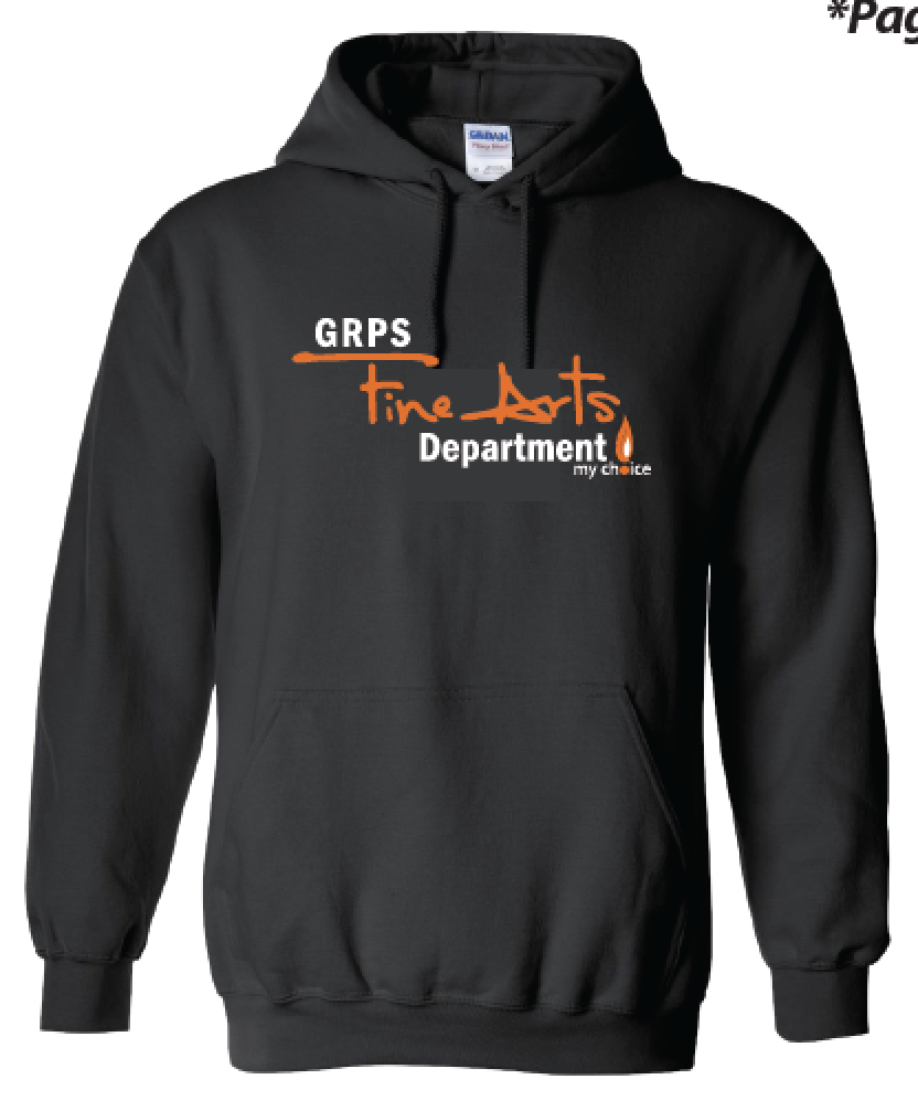 GRPS Arts Script 18500 Gildan® - Heavy Blend™ Hooded Sweatshirt