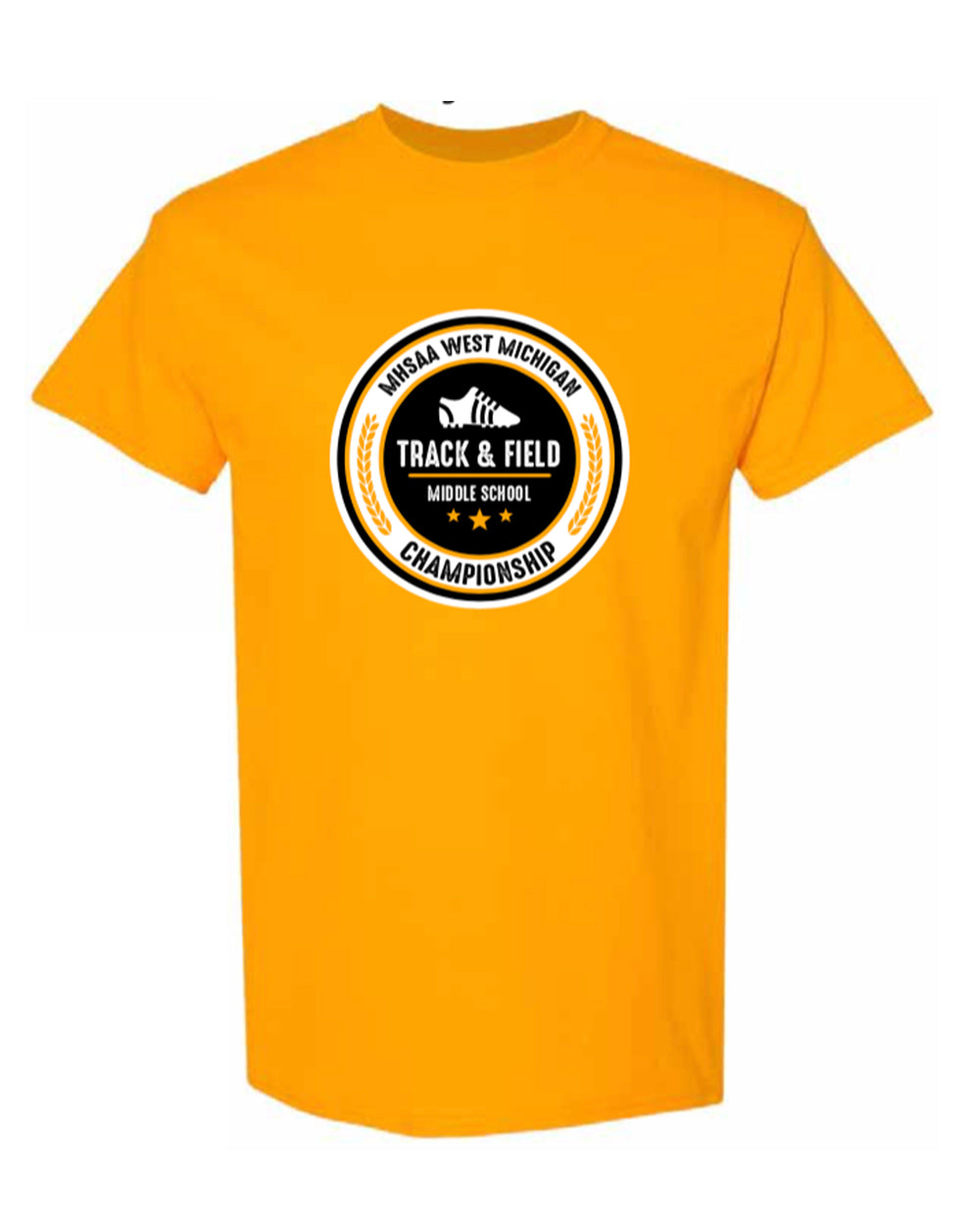 MHSSA Track and Field Championship Tee 2021 Tennessee Orange