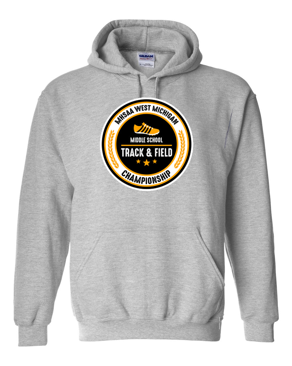MHSSA Track and Field Championship Tee 2021 Grey Shirt