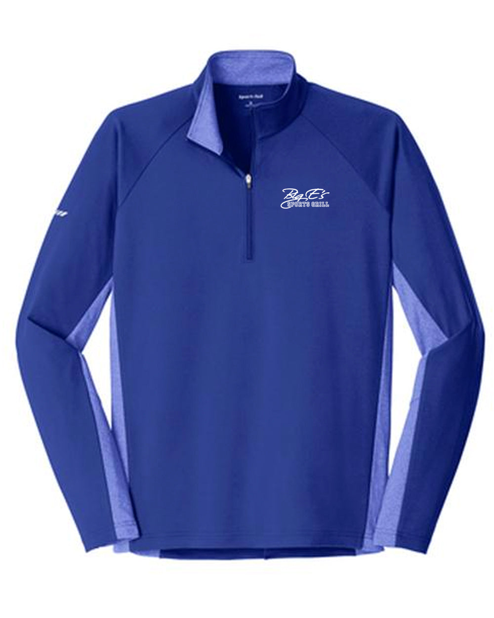 Women's Big E's Sport-Tek® Sport-Wick® Stretch Contrast 1/2-Zip Pullover