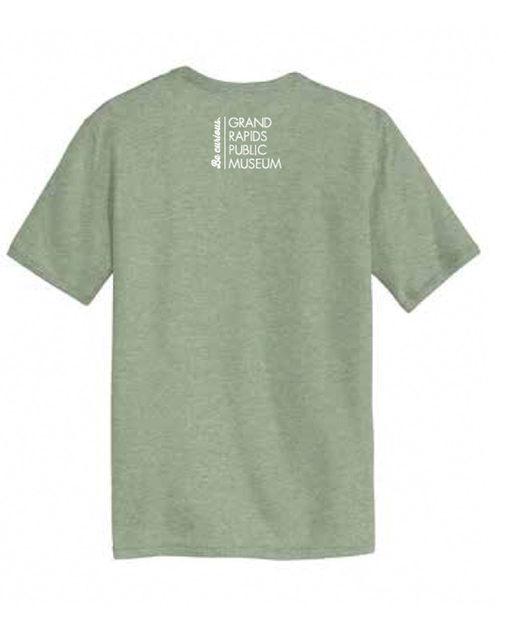 Museum Staff Alternative The Keeper Vintage 50/50 Tee- Be Curious Print