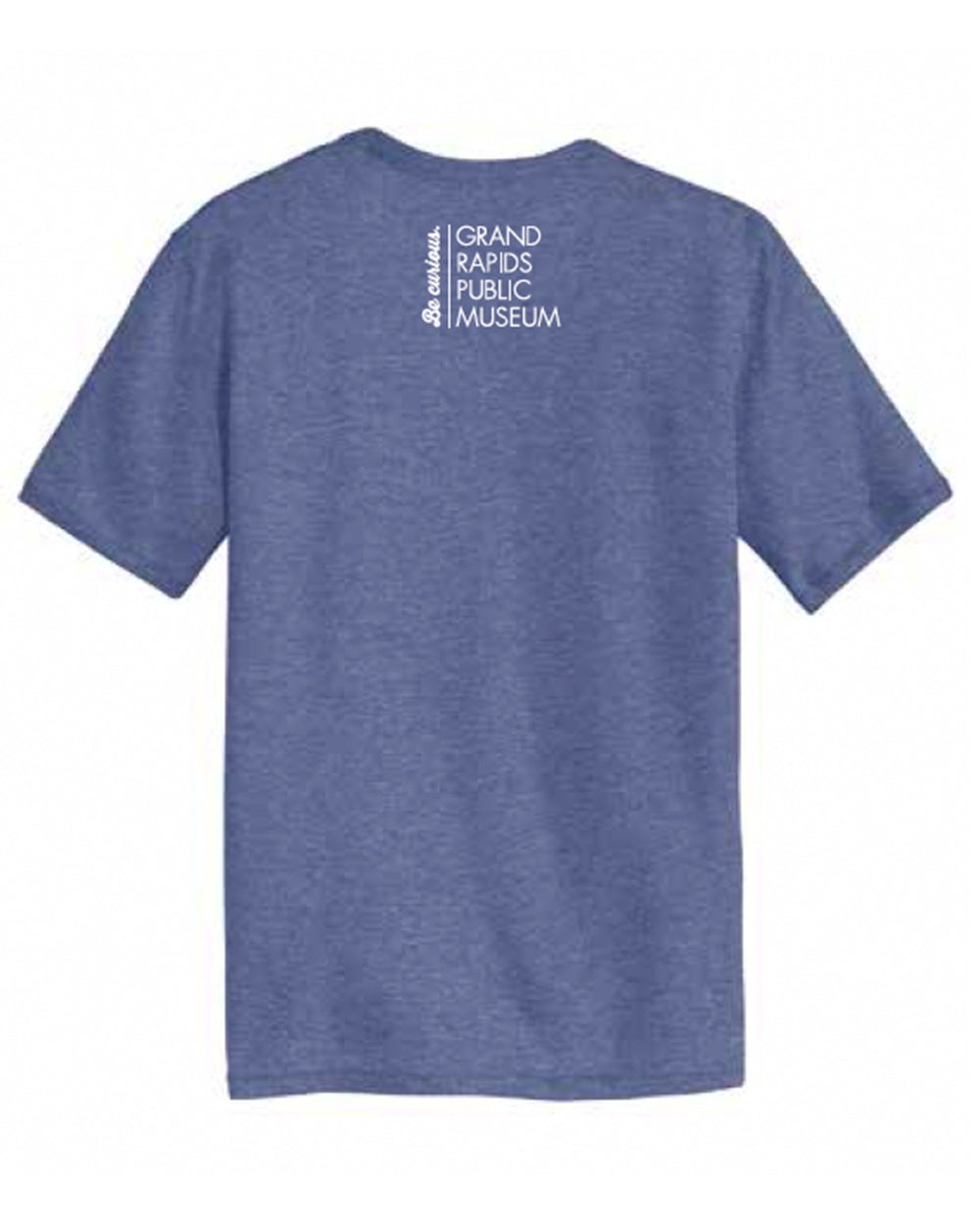 Museum Staff Alternative The Keeper Vintage 50/50 Tee- Be Curious Print
