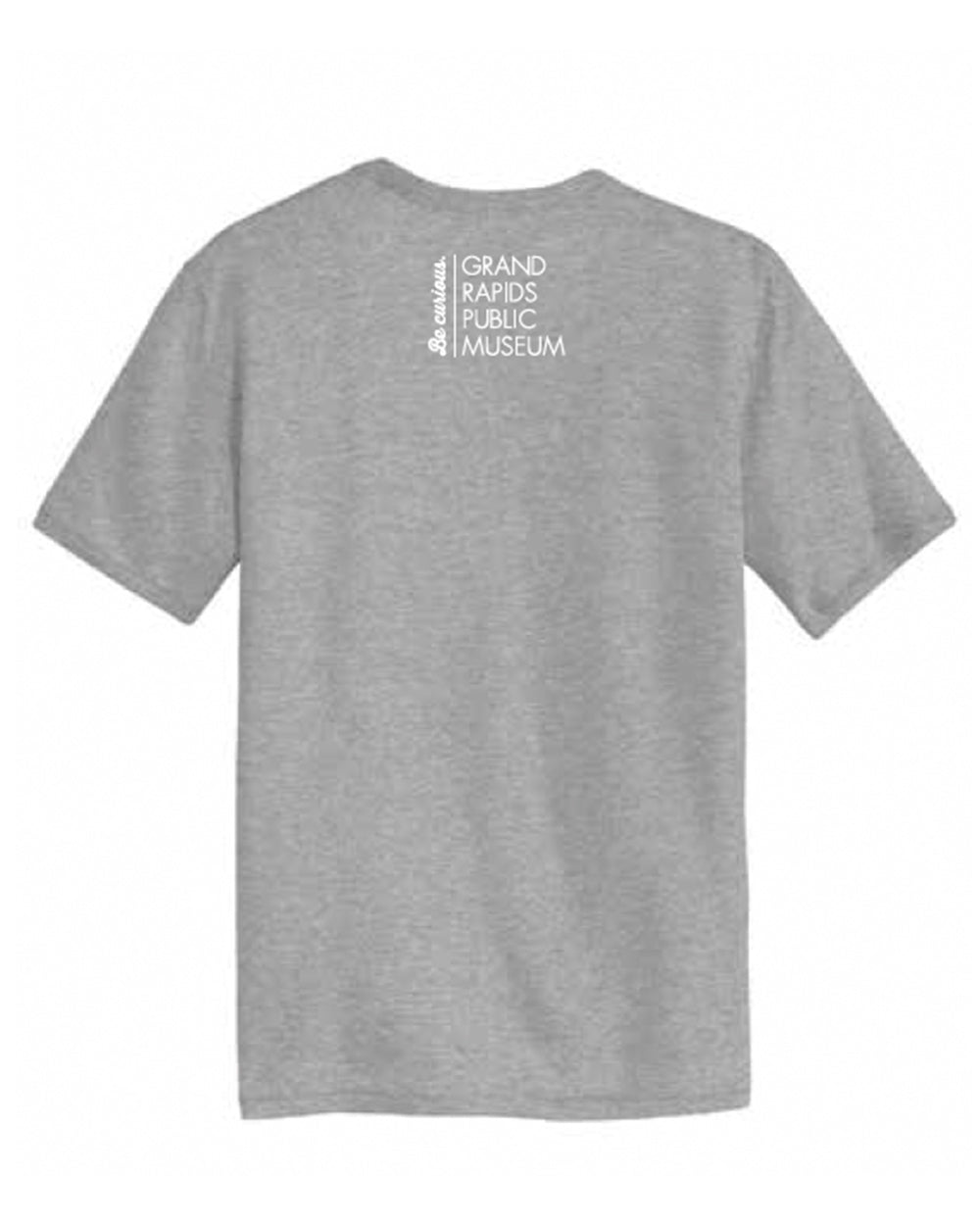 Museum Staff Alternative The Keeper Vintage 50/50 Tee- Be Curious Print