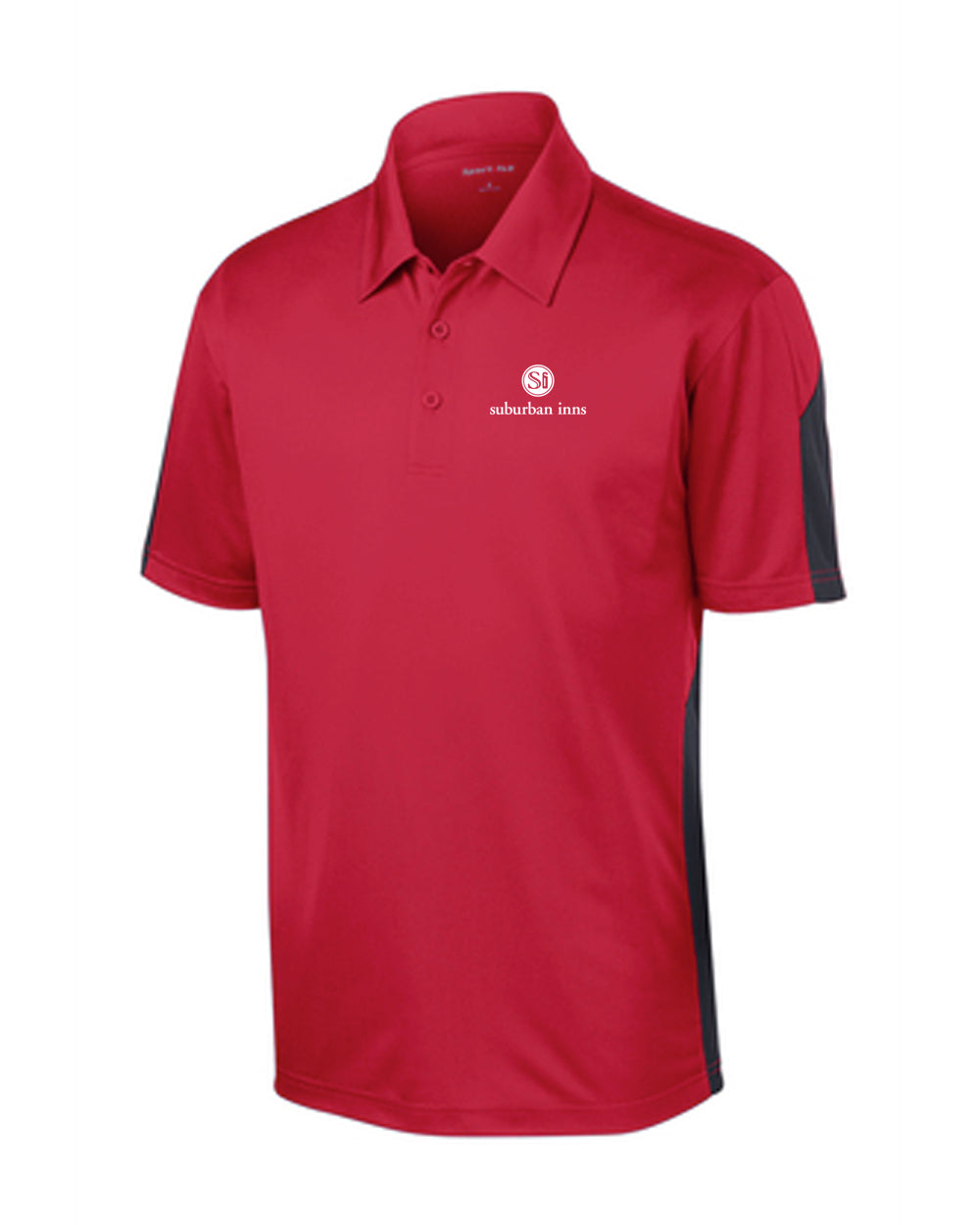 Women's Suburban Inns Sport-Tek® PosiCharge® Active Textured Colorblock Polo