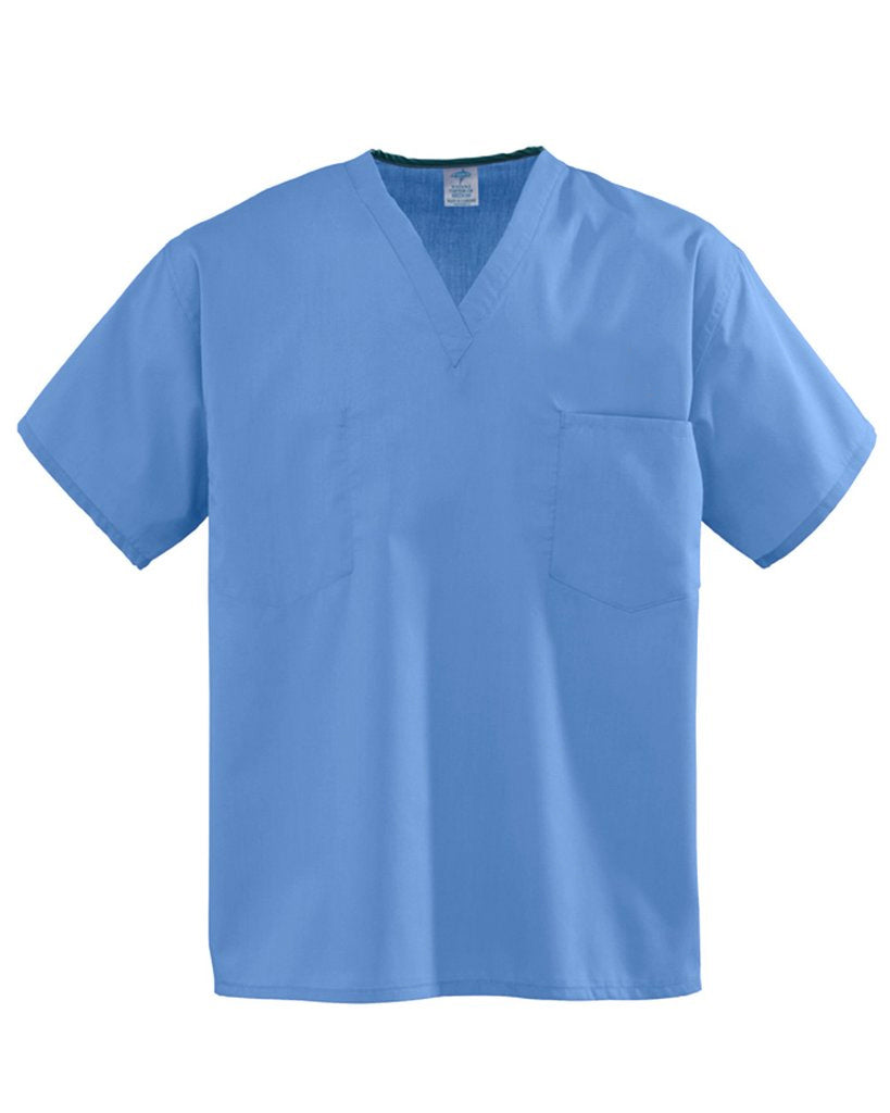 Staff Unisex Scrub Top School Logo