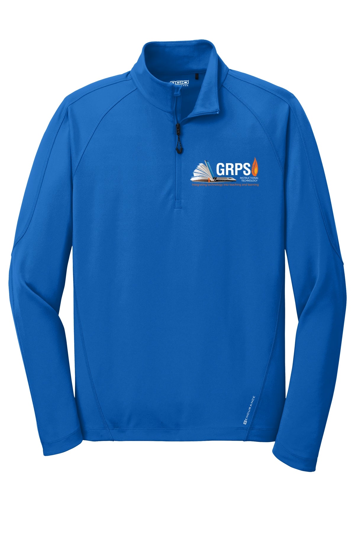 Instructional Technology OGIO® ENDURANCE Radius 1/4-Zip WHITE LOGO