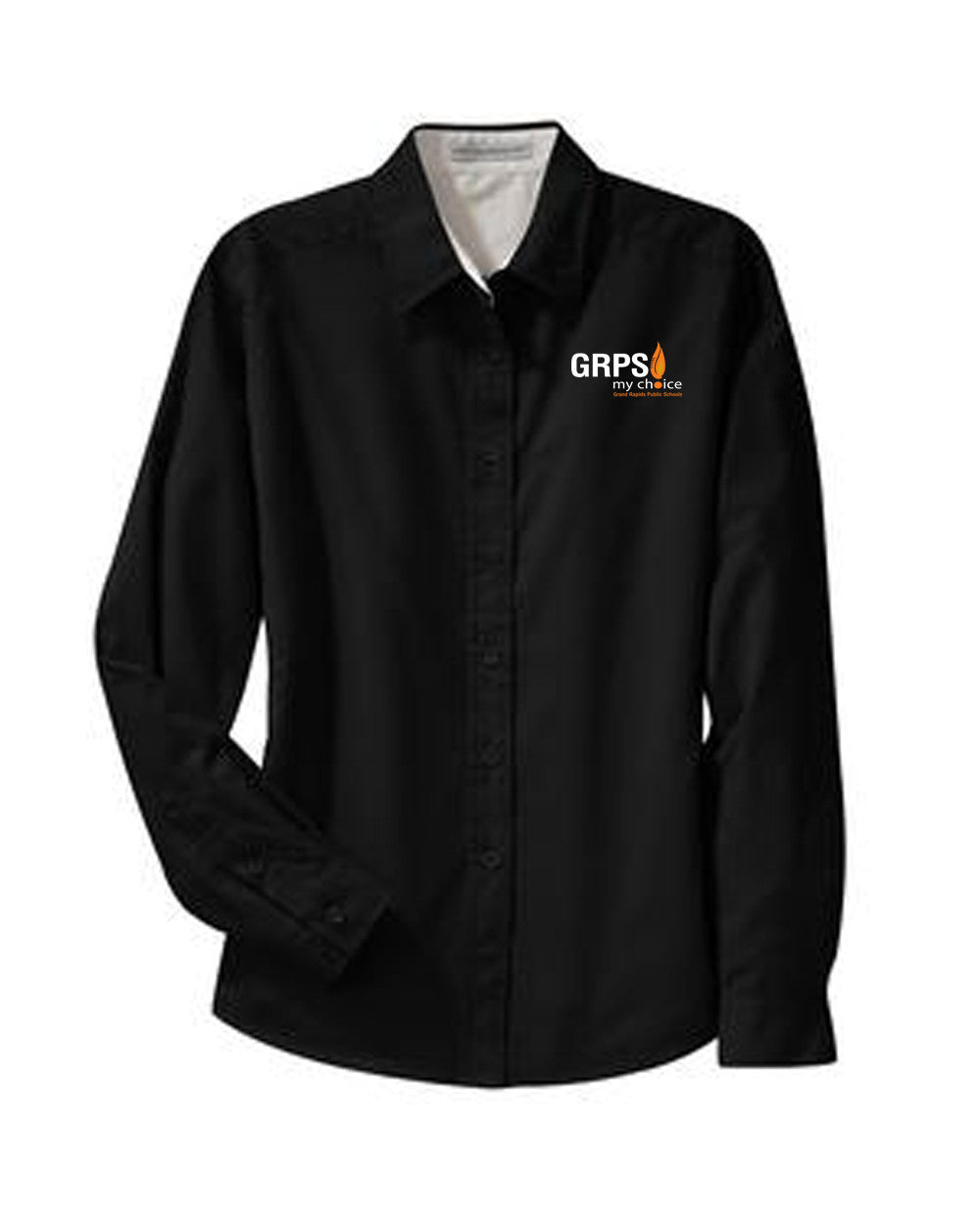 Staff Button Up GRPS Logo