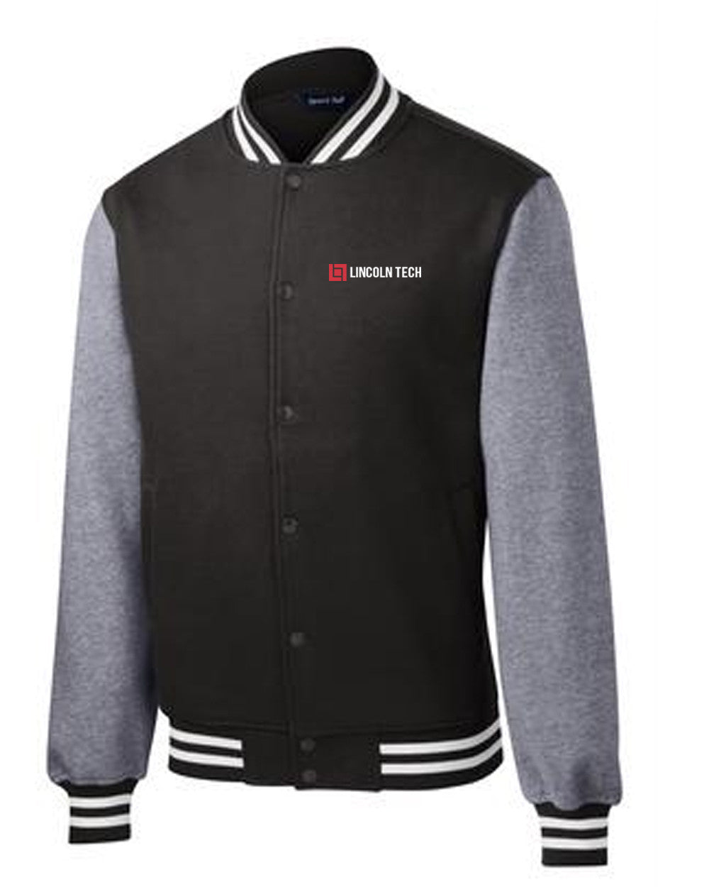 Lincoln Tech Fleece Letterman Jacket