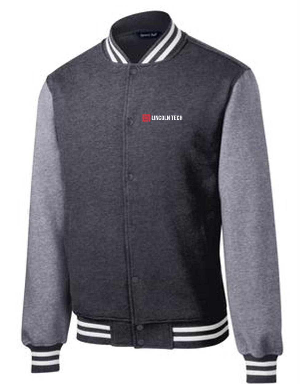 Lincoln Tech Fleece Letterman Jacket