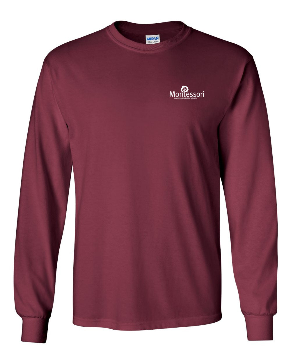 GR Montessori Left Chest Long Sleeve Tee (PC61LS)